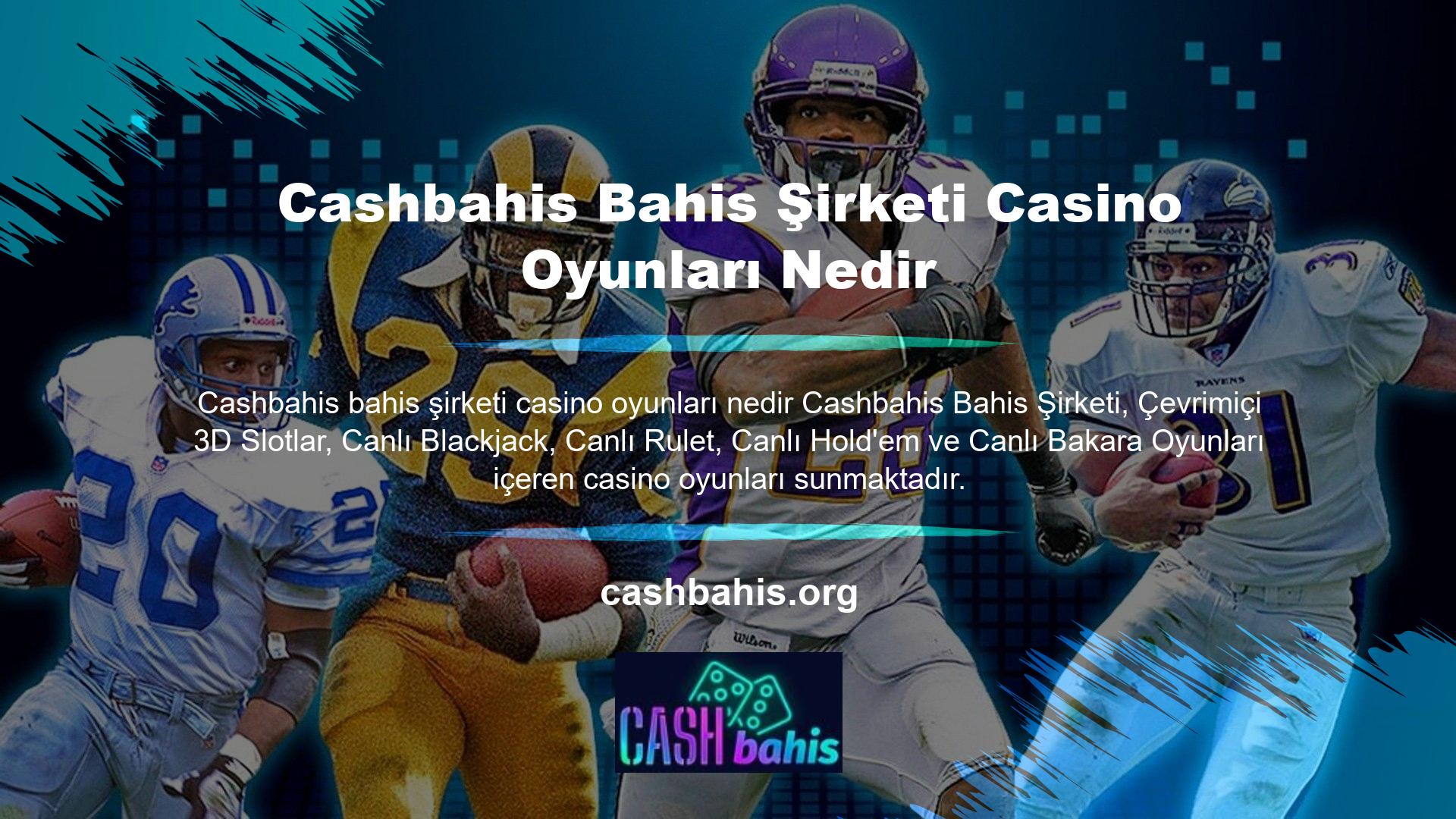 Cashbahis Bahis, kullanıcılarına sürükleyici bir deneyim sunarak, Türkiye ve bölgedeki çoğu ülkede standartları aşan birinci sınıf bir hizmet sunmaya devam ediyor
