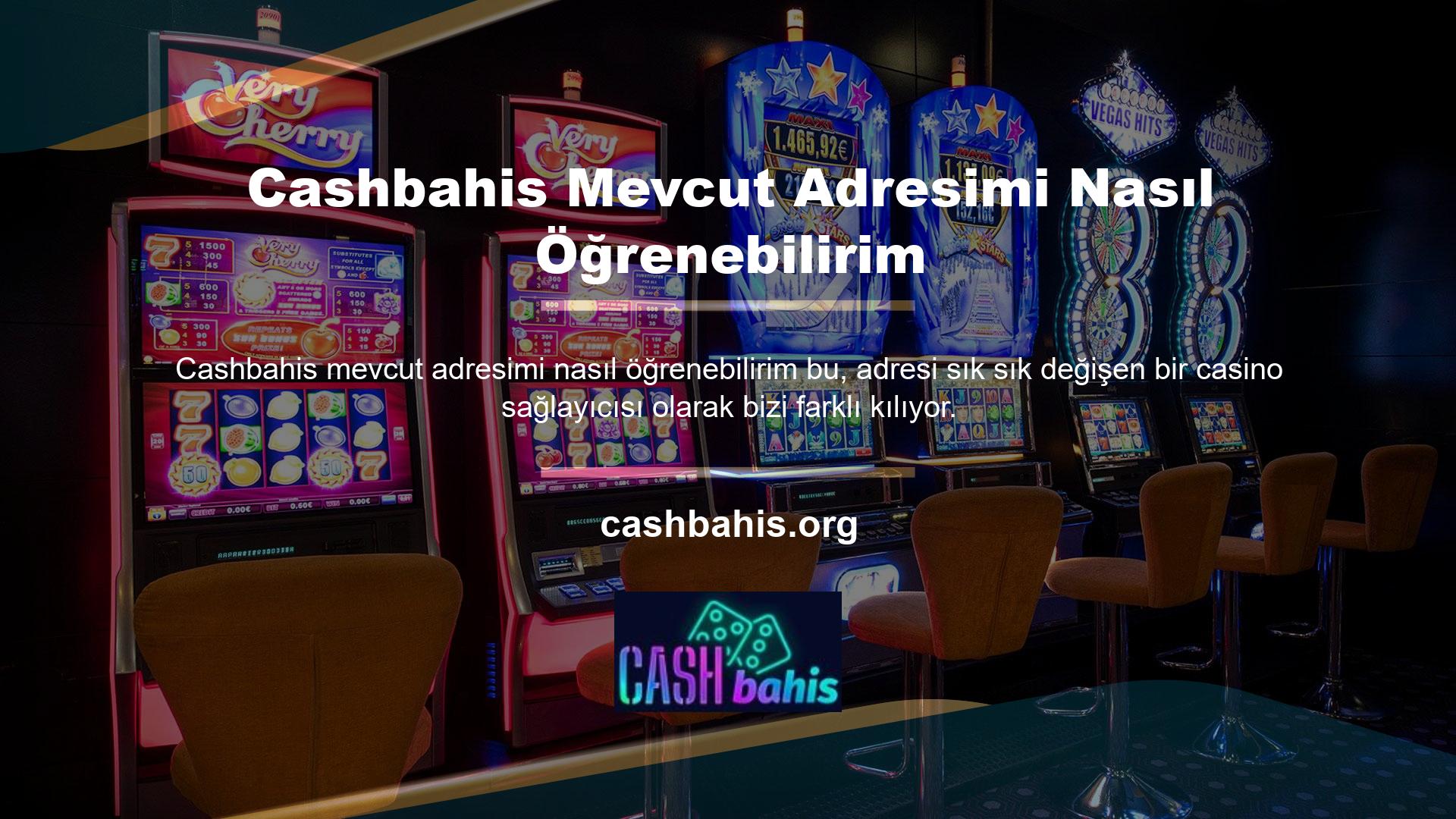 Yasadışı casino sitelerindeki casino oyunları, casino makineleri olarak bilinir