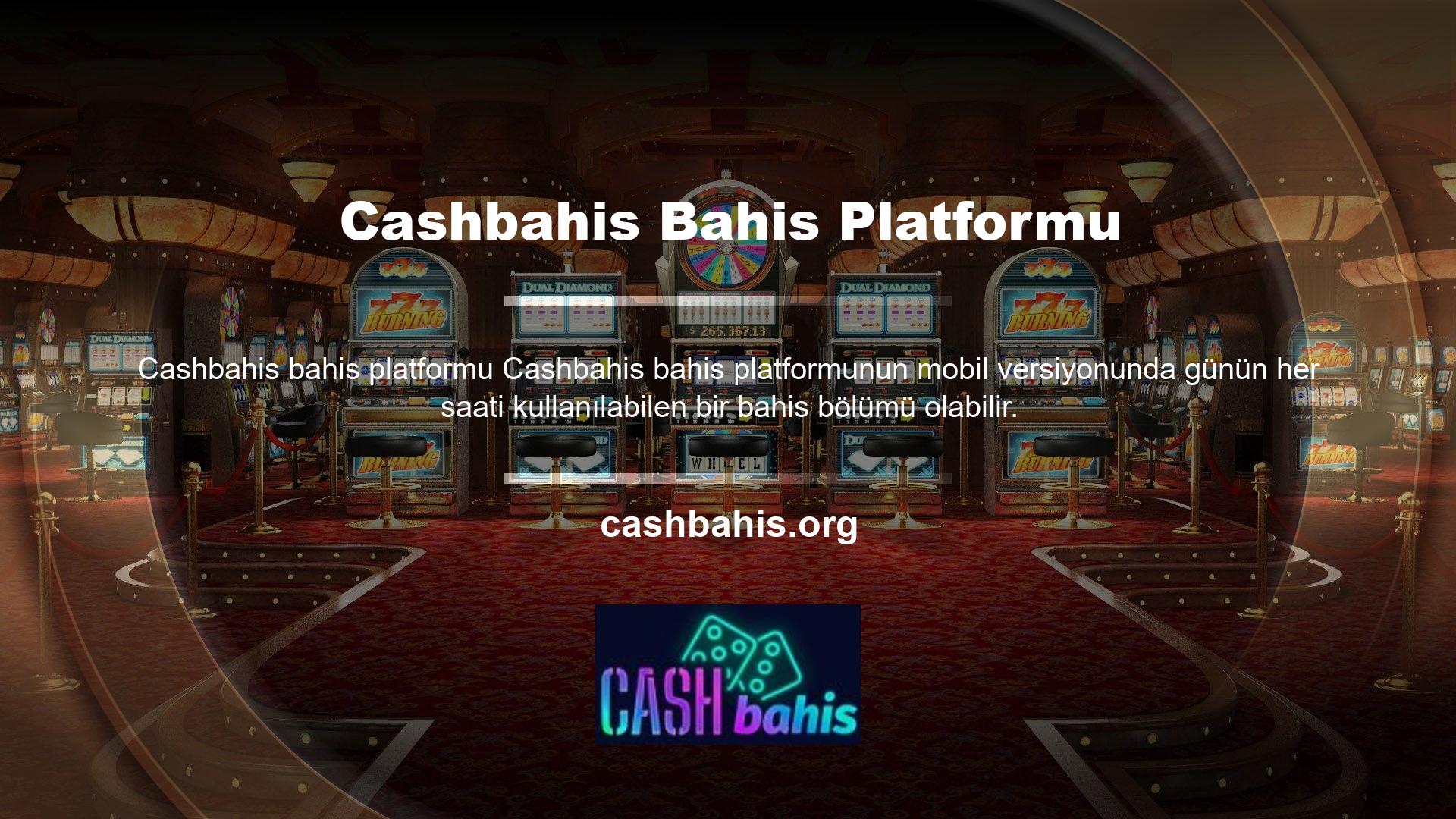 Casino içerisinde slot oyunlarından sanal sporlara kadar canlı casinoların pek çok dalında bahis yapmak mümkündür