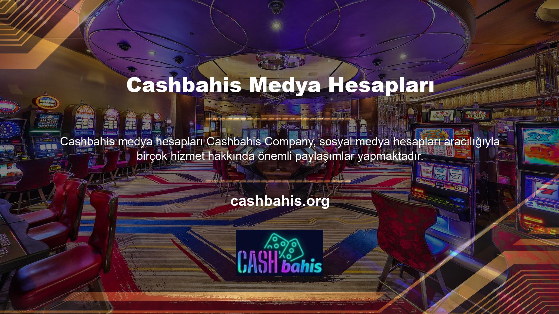 Oyuncular sosyal medya hesaplarına ulaştıklarında, tüm hizmetleri hakkında anında bilgi alabilir ve mevcut hizmetleri hakkında bilgi alabilirler